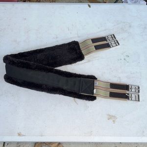 48 “ black fleece horse girth - never used